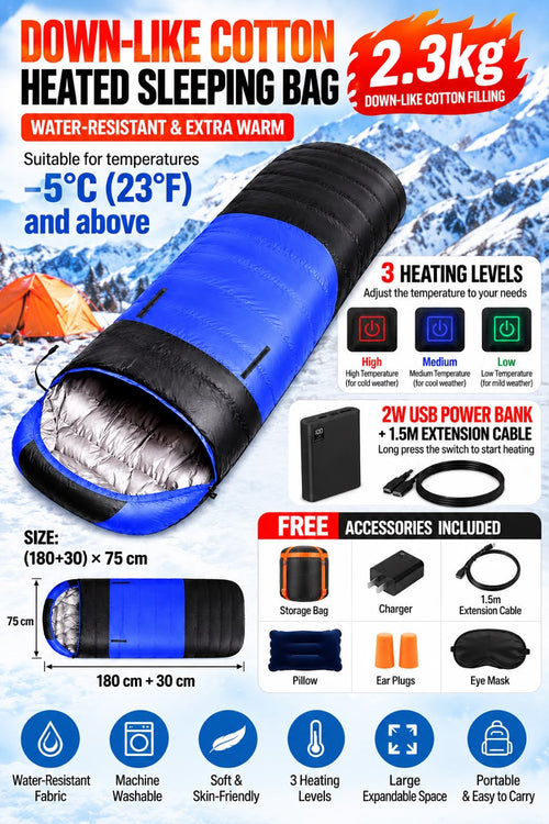 ZOKICO Heated Sleeping Bag